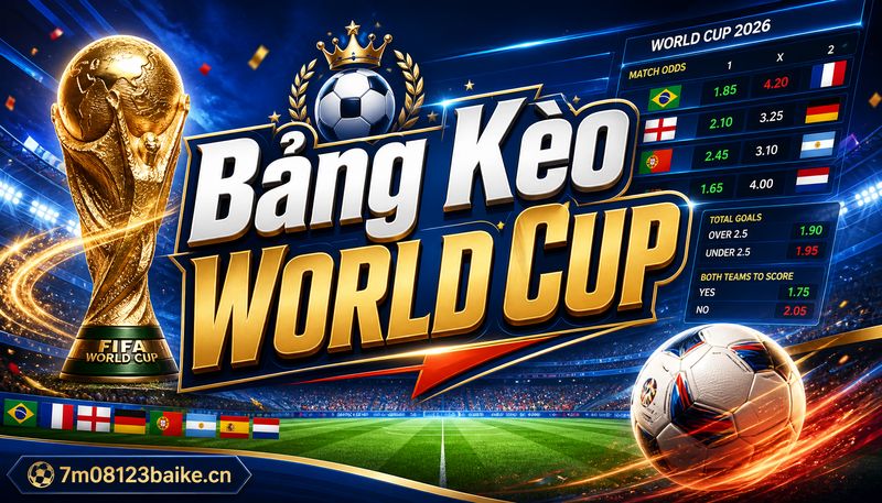 Bảng Kèo World Cup